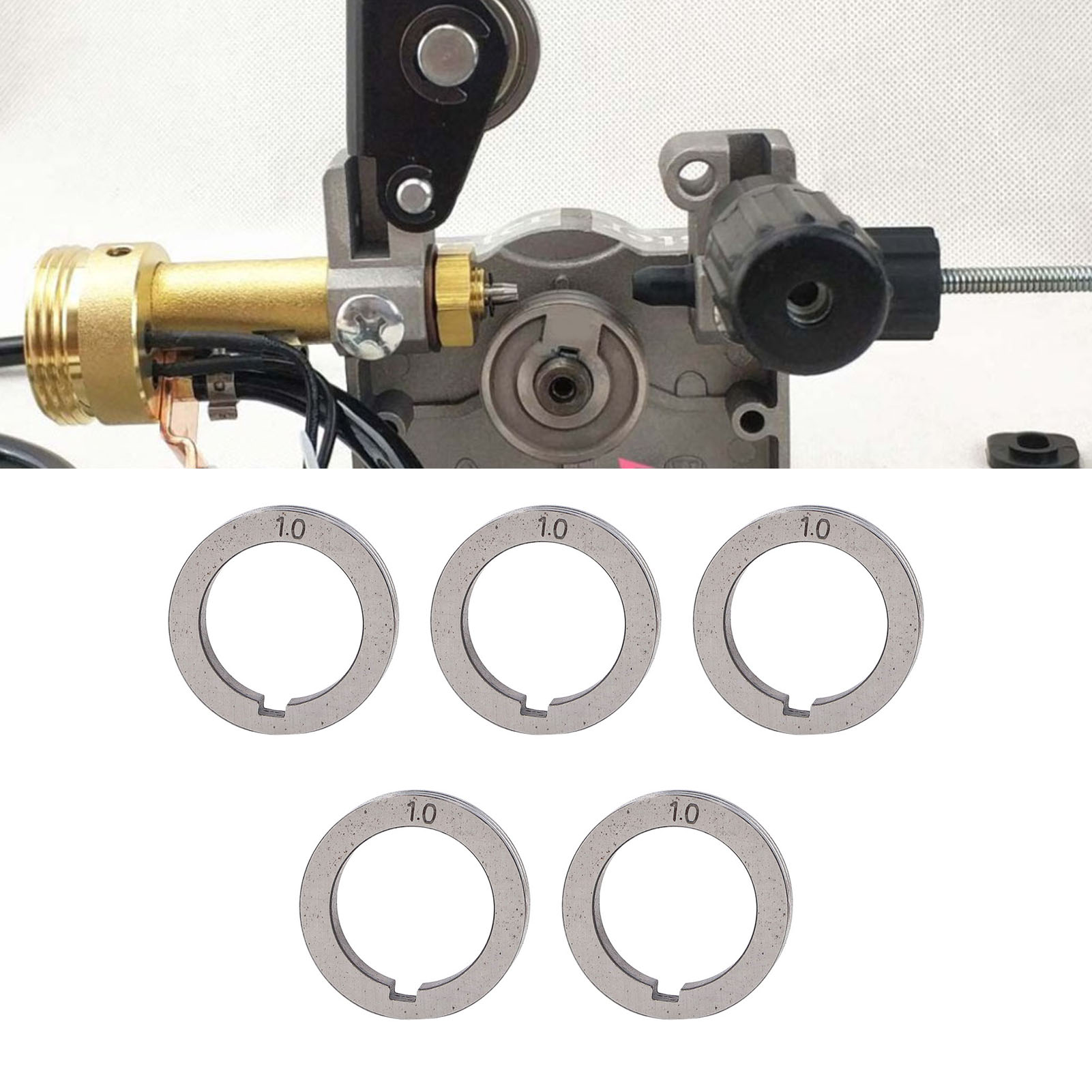 Fünf Davon Sind Binzel-drahtvorschubrollen Von 1,0 Bis 1,2 Mm Für Schutzgasschweißmaschinen Und Mig/mag-schweißmaschinen.