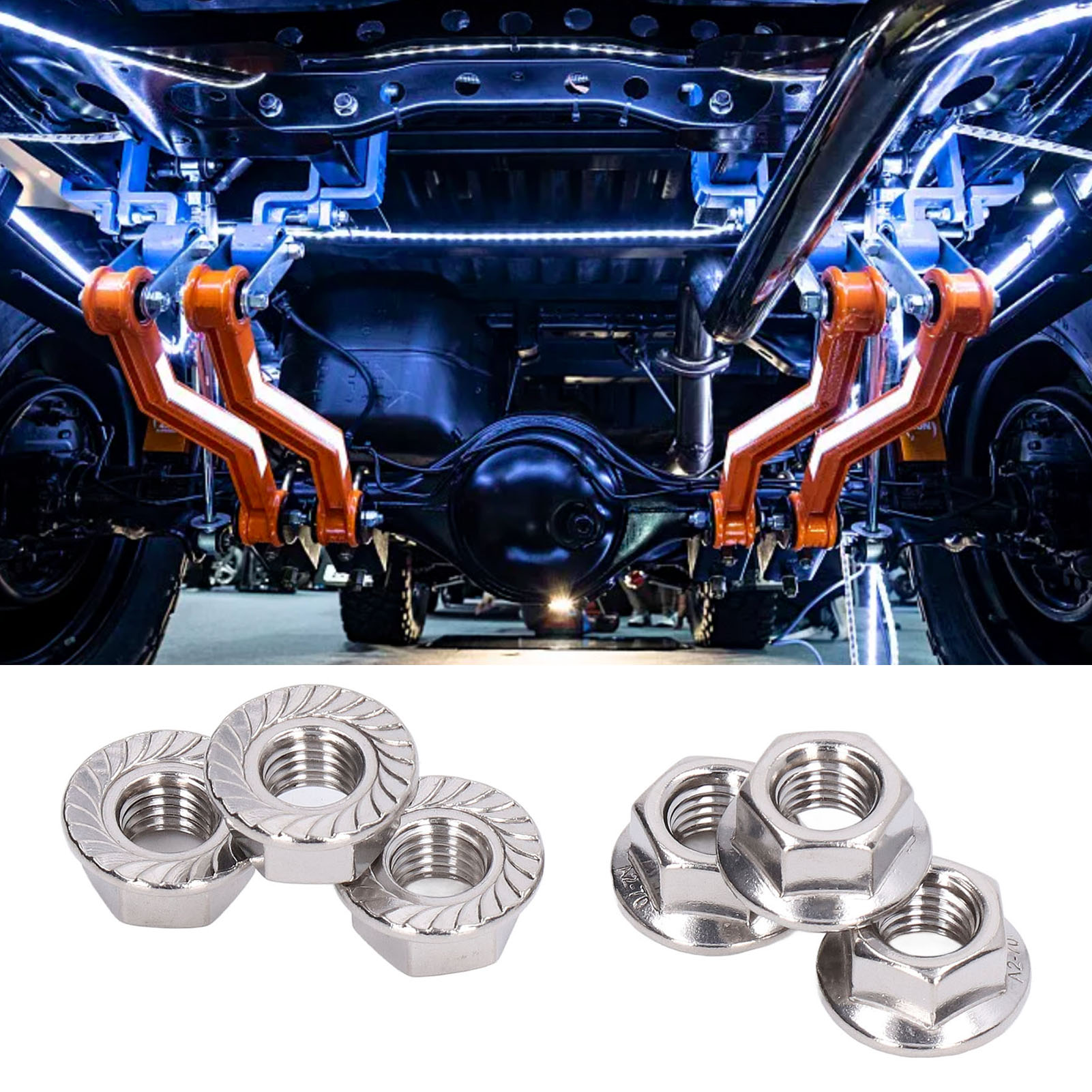 M5-flanschmutter Aus Edelstahl 304