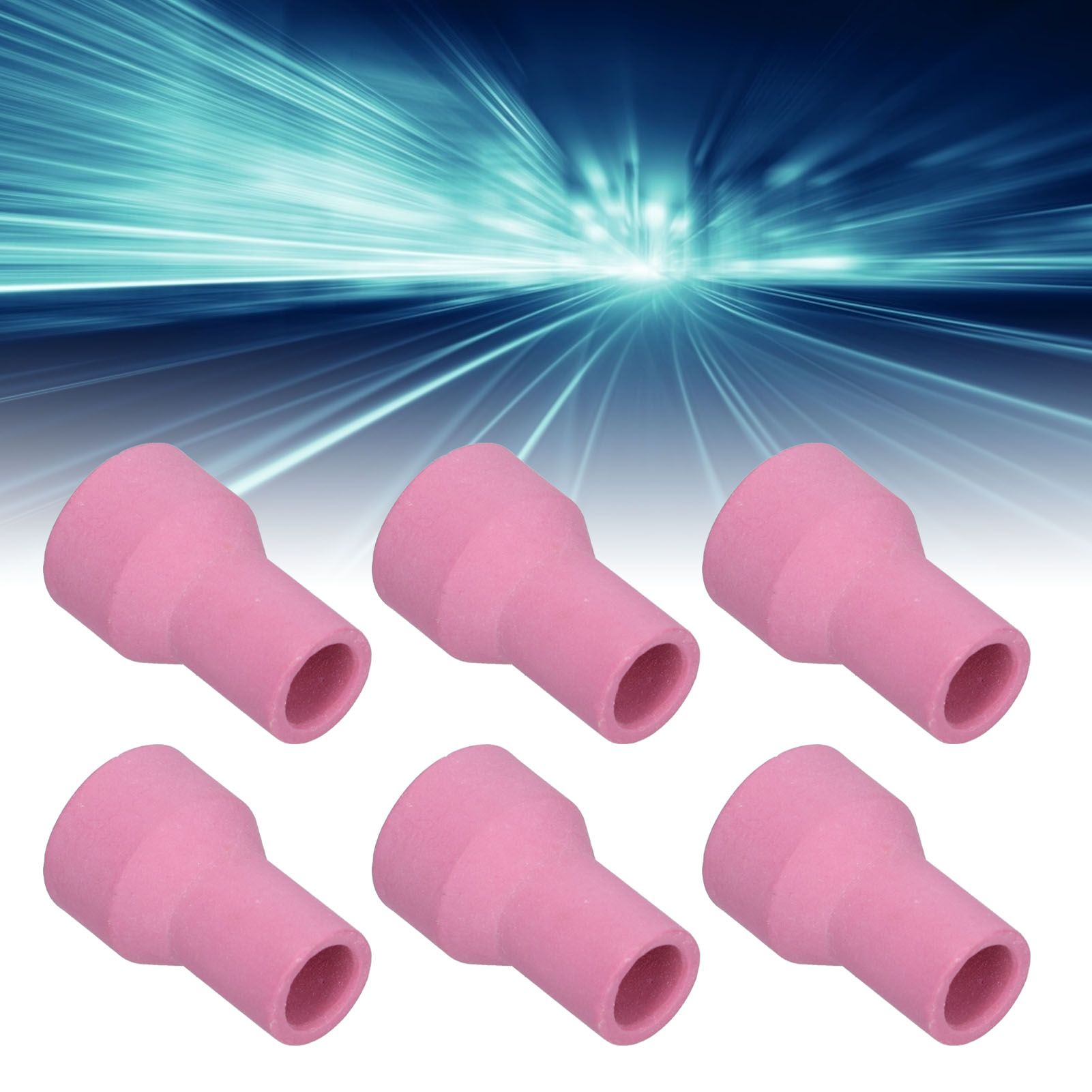 50 Stück Keramik-schutzkappen Für Wig-schweißbrenner Qq150 (9 Mm)
