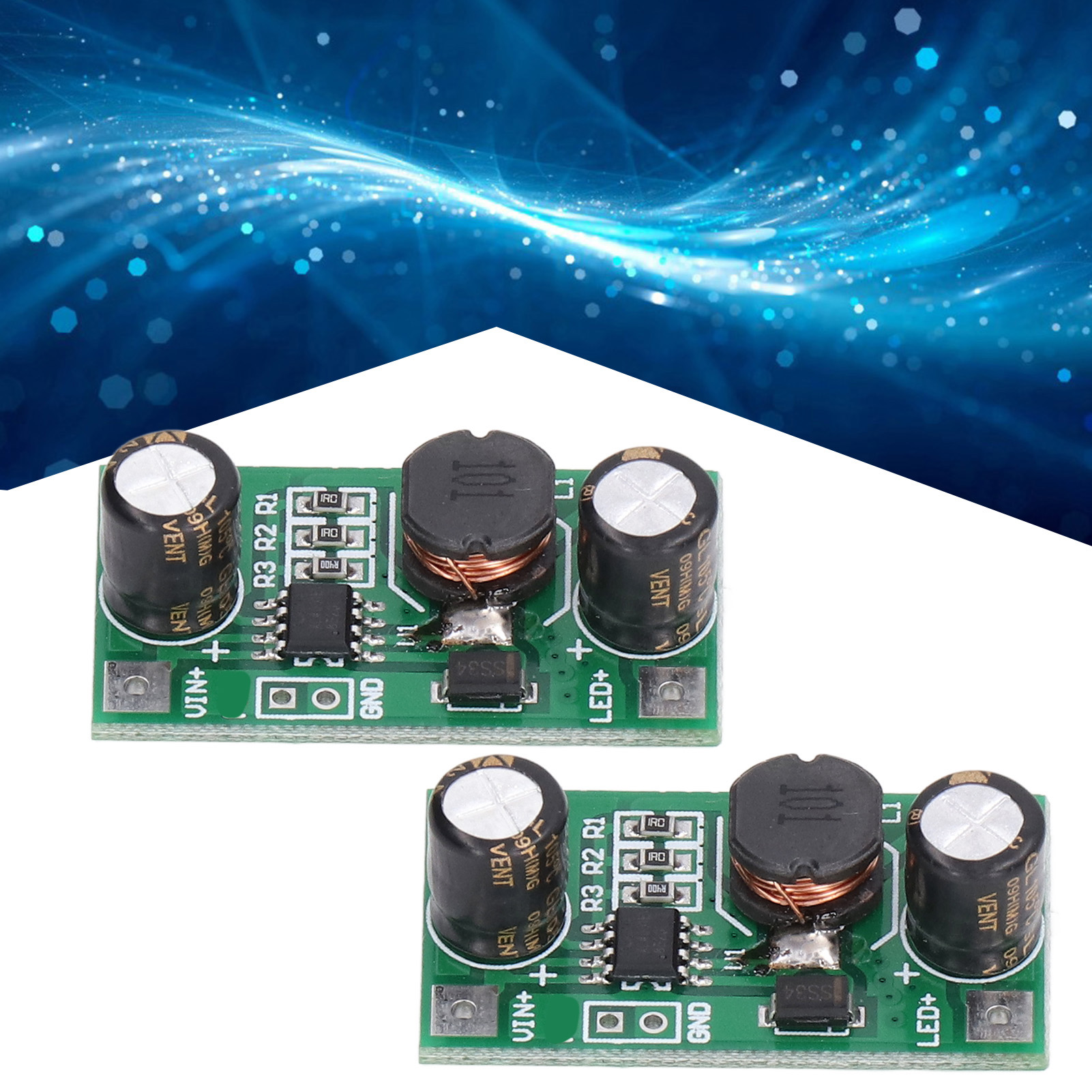 Dc/dc-konstantstrommodul (5–35 V), 6 X 3-w-/2-w-led-treibermodule, 700-ma-pwm-dimm-eingang