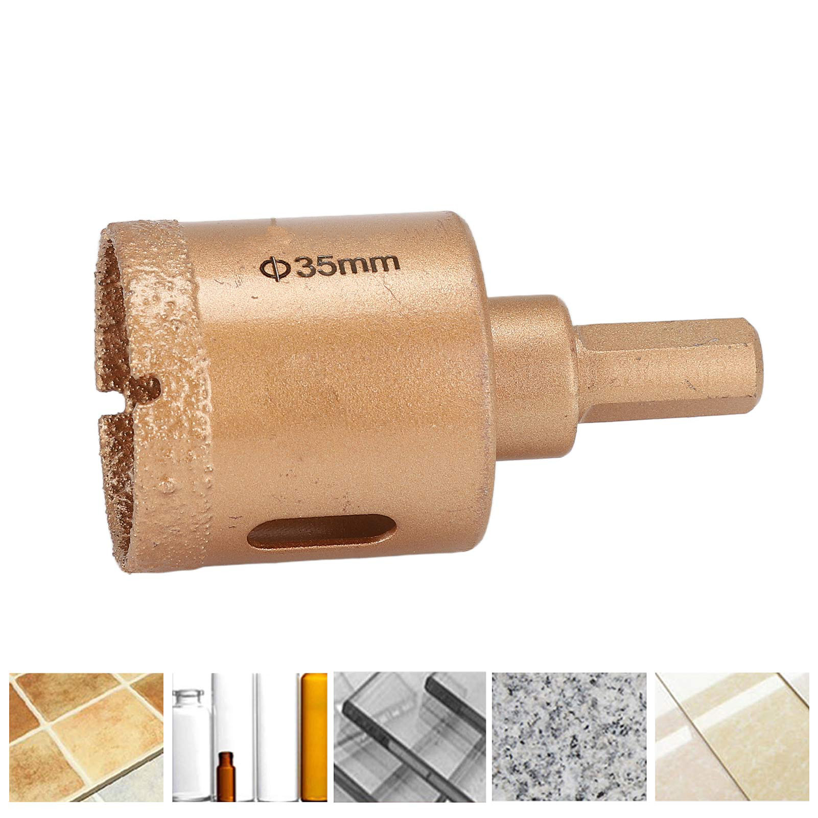 35-mm-lötbohrer Für Granit, Marmor, Fliesen Und Keramik