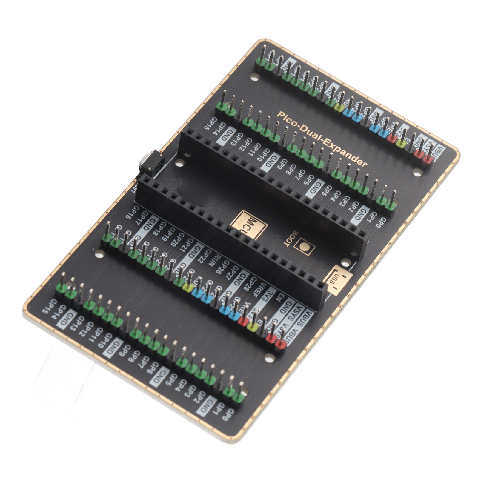 Raspberry Pi Pico Schnittstellen-erweiterungsplatine Mit 2 Sätzen Von 2x20 Standard-raspberry-pi-pico-schnittstellen