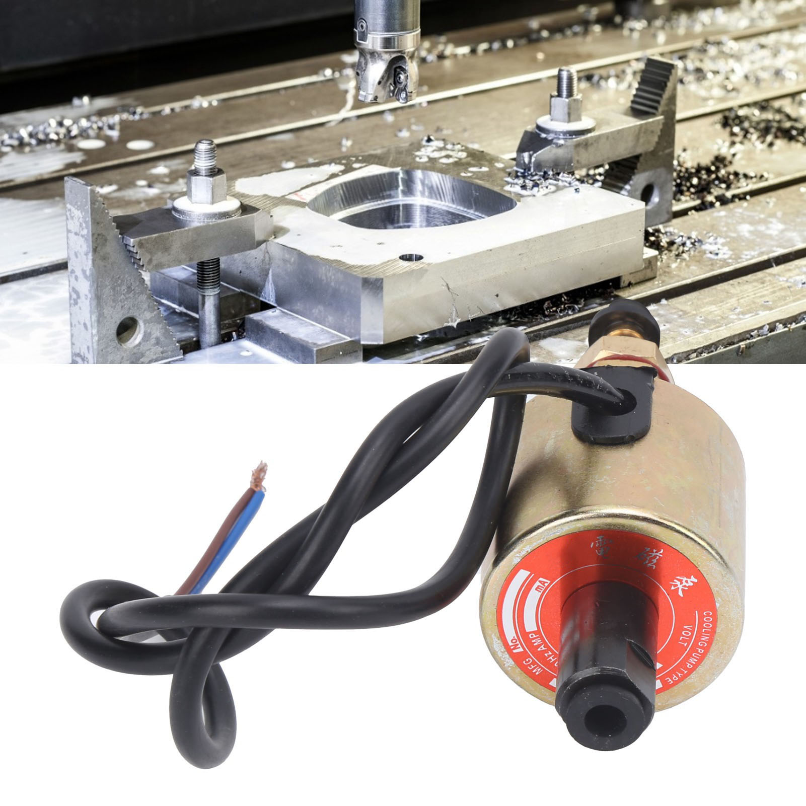 Elektromagnetische Ölpumpe Für Schleifmaschinen, Ölpumpe Für Fräsmaschinen, Werkzeugmaschinenschmierung Ac220v