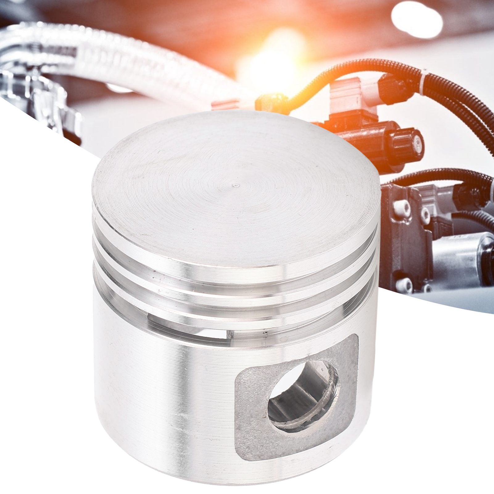 42-mm-hochdruckluftkompressorkolben, Pleuelstange, Kolbenring, Geölter Kolbenring, Luftpumpenteile, Luftkompressorteile, Kolben