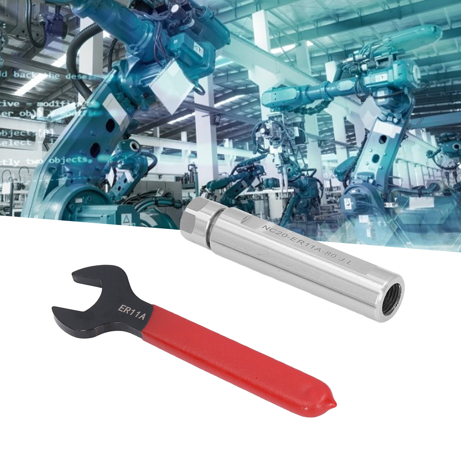 Sl20-er11a Cnc Er Seitendruck-elastik-spannwerkzeughalter + Schraubenschlüssel