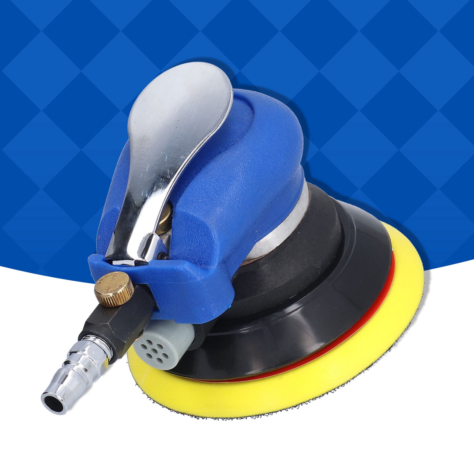 5-zoll-industrie-druckluftschleifer, Leichter Polierer, 125-mm-schleif- Und Poliermaschine, Kp-652 Trockenschleifer Für Möbel Im Japanischen Stil