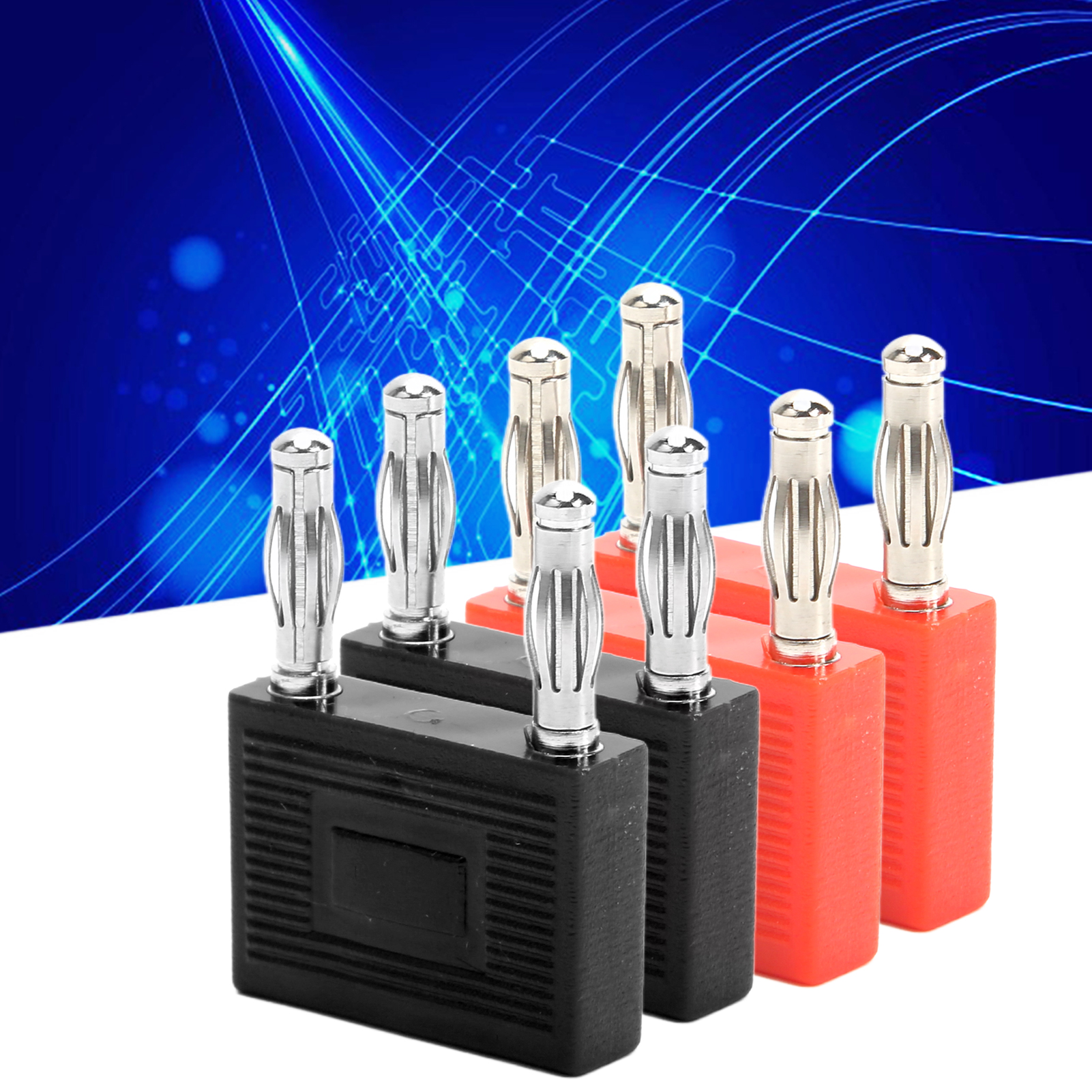 Zwei Sets Werden Zusammen Verkauft, Zweireihiger Stecker, In Zwei Teile Geteilt, Kurzschlussstecker, Doppelstecker, Klemmenabstand 19 Mm, Kurzschlussstecker 4 Mm.