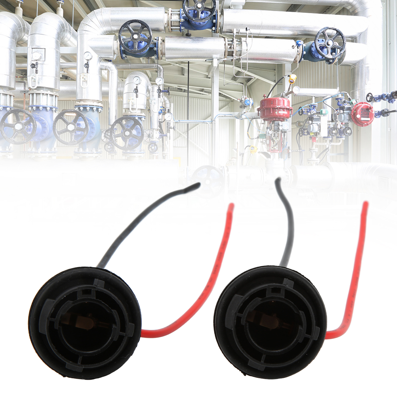 1156p 150°-buchse Mit Kabel, Einpoliger Flachstecker, 150°-winkel, Led-sockel, Buchse Für Blinker.