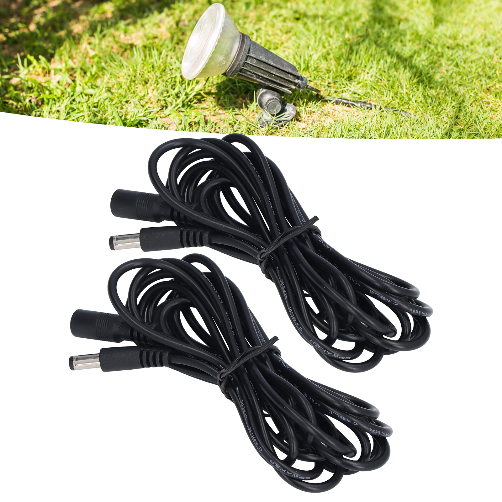 Verlängerungskabel Für Solarbeleuchtung, 12v/24v-überwachungsnetzteil-verlängerungskabel, 5,5 X 2,1 Mm Stecker-buchse-led-verlängerungskabel