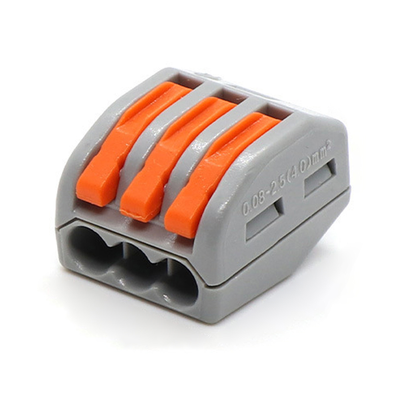 Packung Mit 20 Schnellanschlussklemmen, Flexiblen Und Starren Kabeln, Kabelverteiler Und Pct-213-parallelstecker