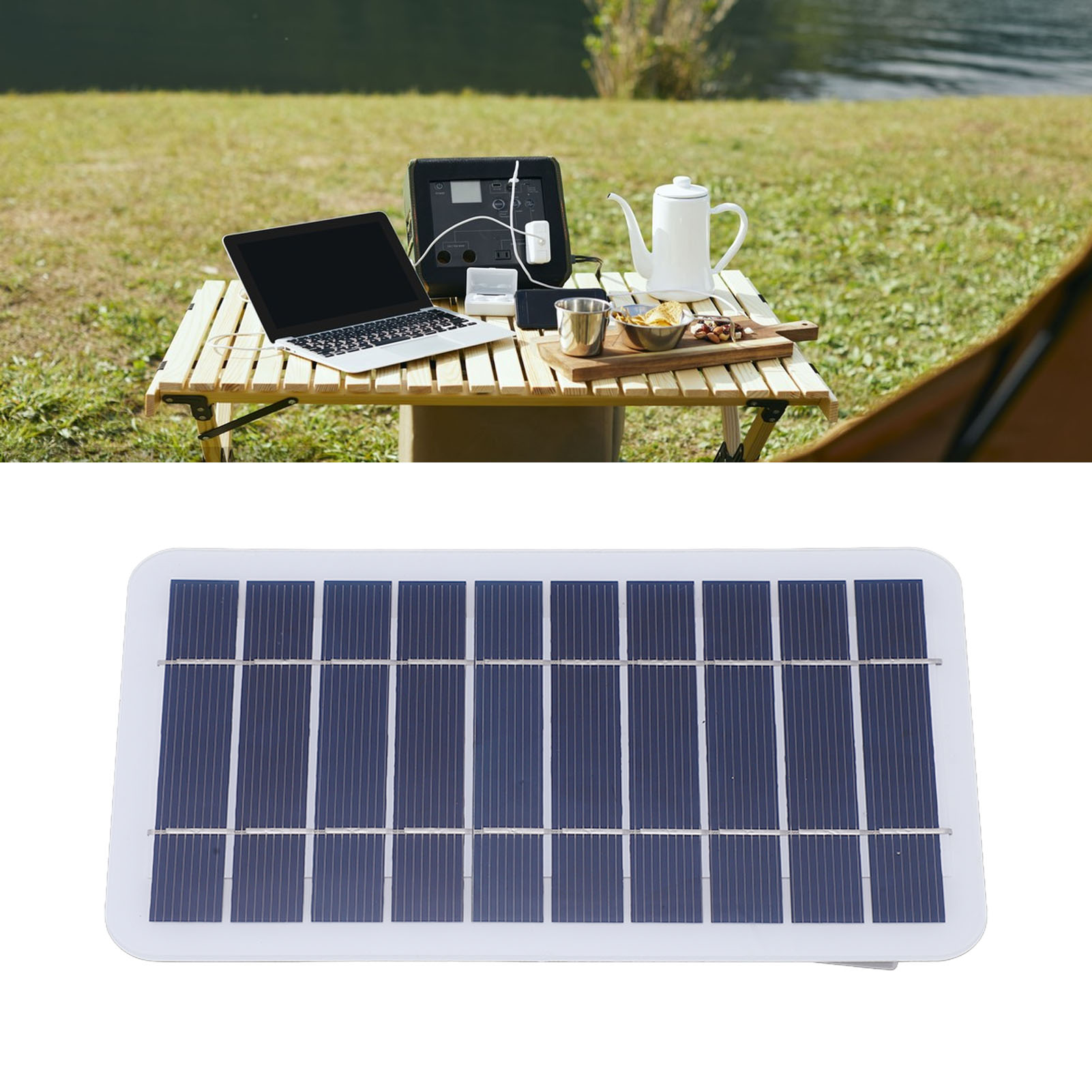 2w 5v Solar-handyladegerät Für Den Außenbereich Mit Solarpanel