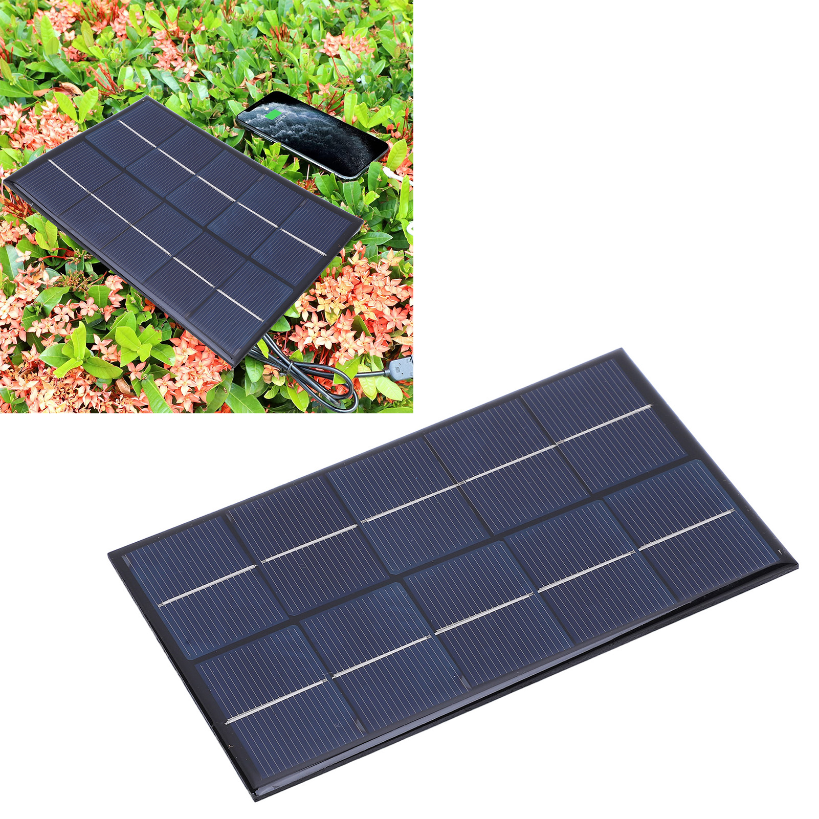 Selbstgebautes Solarladegerät Mit 2w 5v Solarpanel