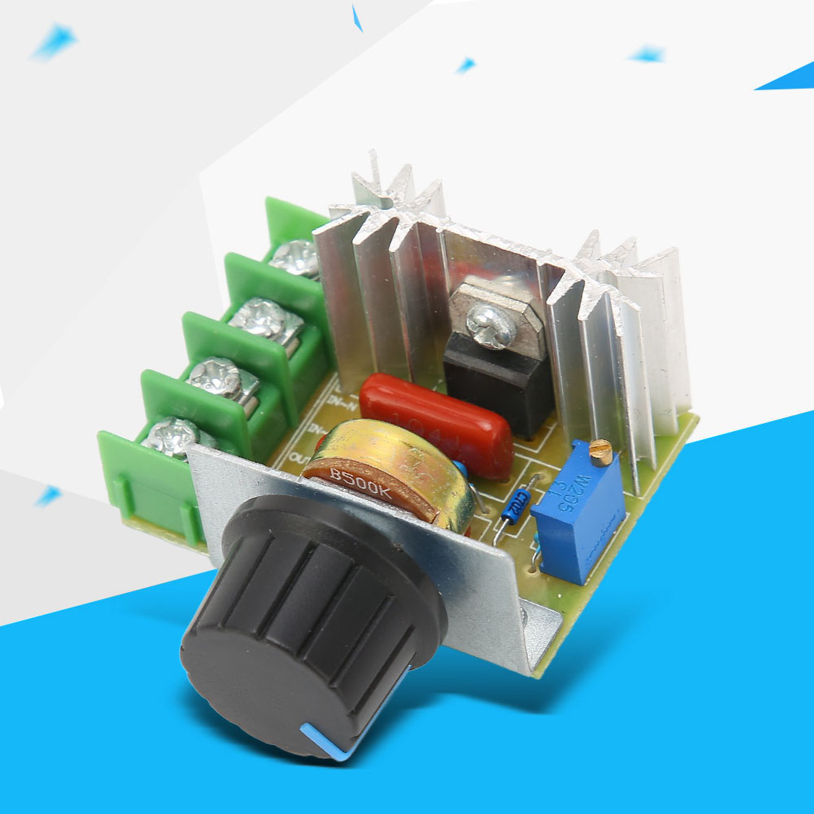 Elektronisches 220v 2000w Thyristor-spannungsreglermodul Mit Hoher Leistung, Dimmer, Drehzahl- Und Temperaturregelung