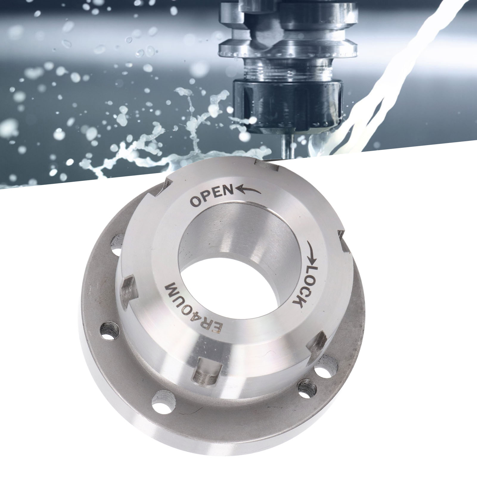 Er40 Spannzangenfutter, 80 Mm Durchmesser, Für Cnc-fräsmaschinen.
