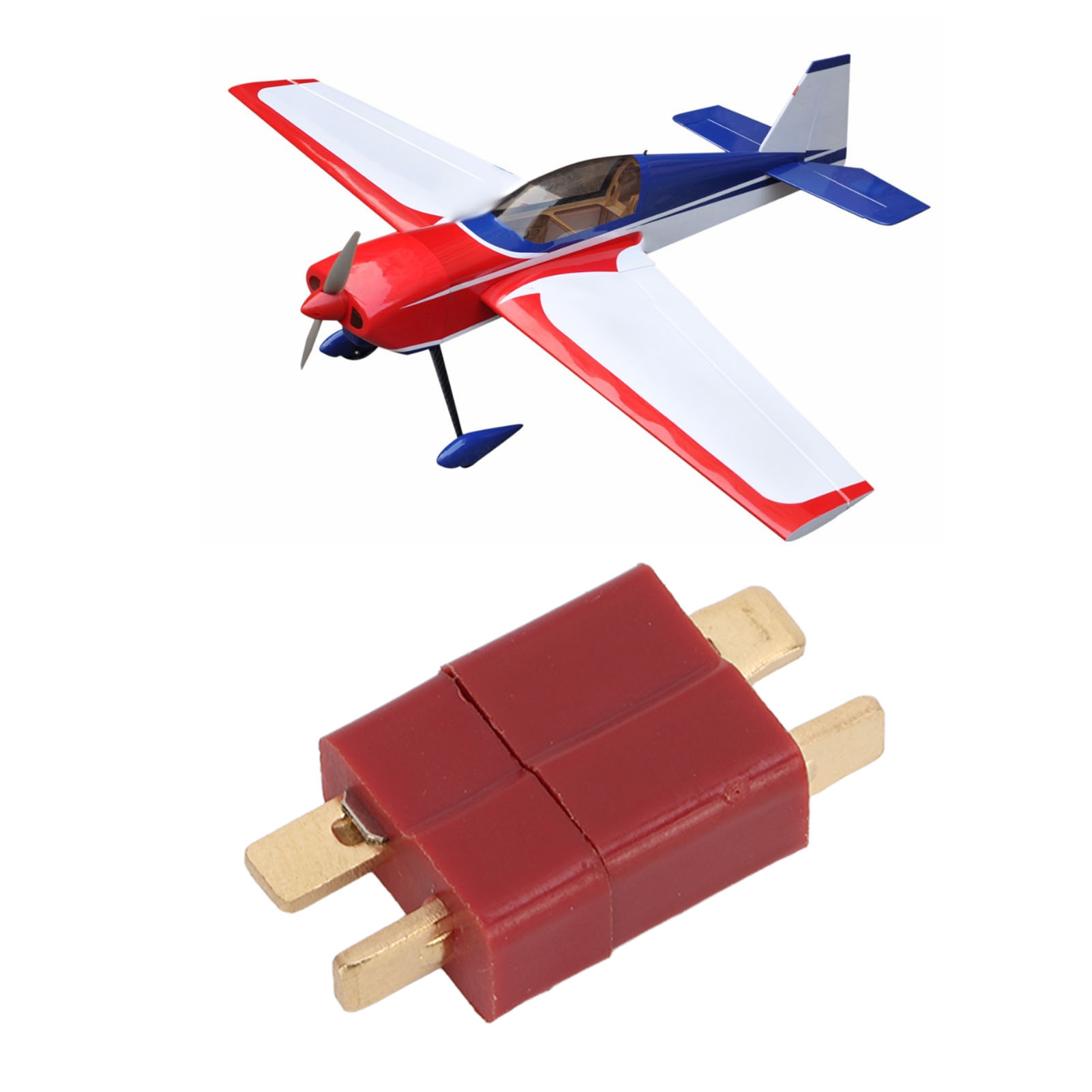 25-a-t-steckverbinder-set, Hochstromstecker, Vergoldetes Reinkupfer, Zubehörstecker Für Starrflügel-modellflugzeuge 13.010 13.011