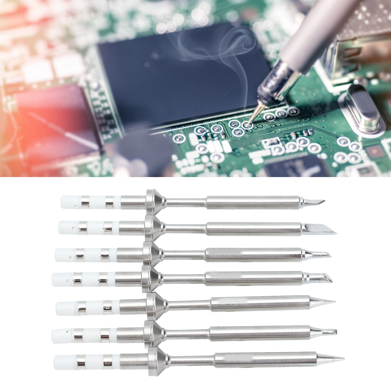 Set Mit 7 Ts100 Lötspitzen, Mini-lötkolben, Bleifrei, Intelligenter Lötkolben.
