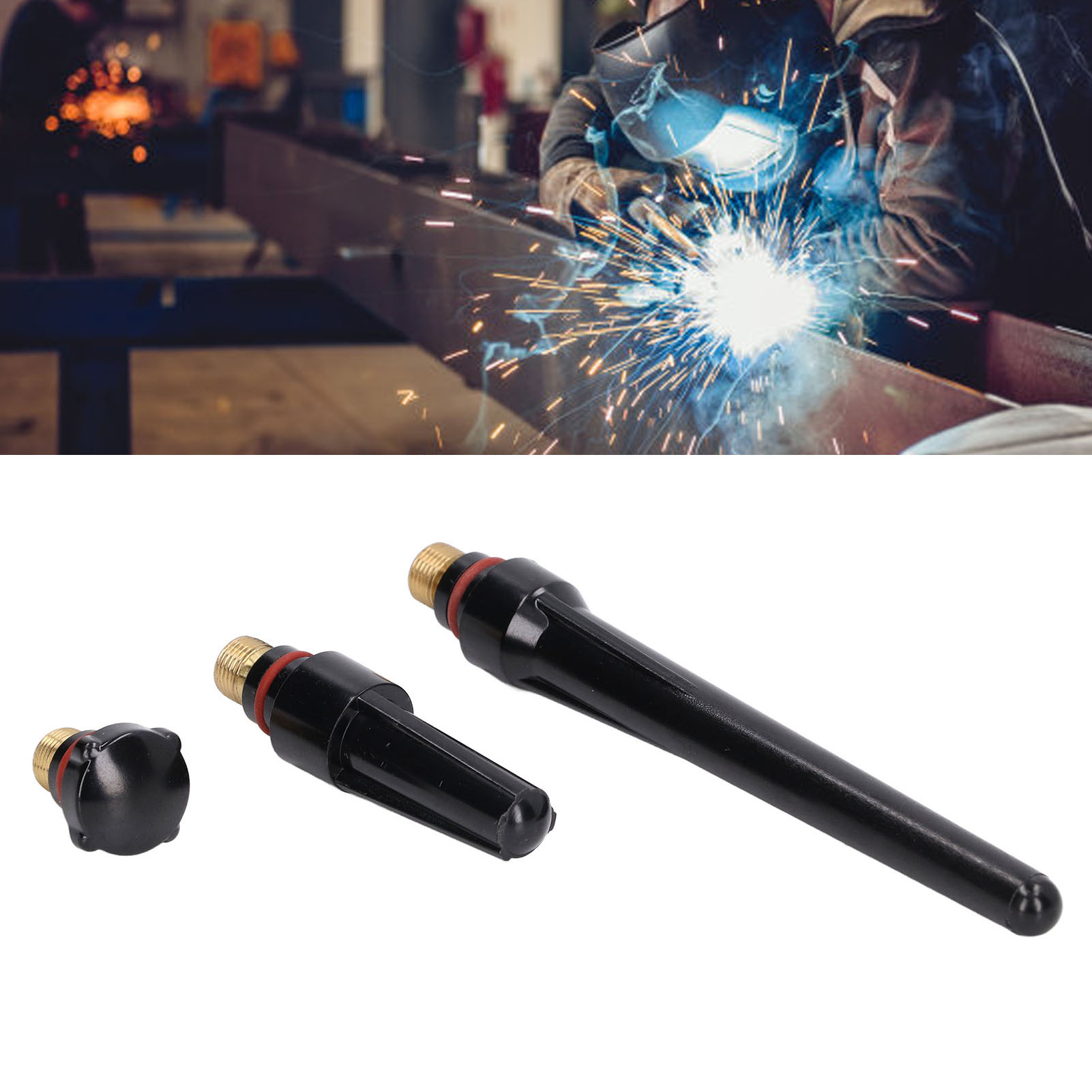 3xtig Gaslinsen-spannfutter-kit Kompatibel Mit Sr Wp-17 Wp-18 Wp-26 Wig-schweißbrennern