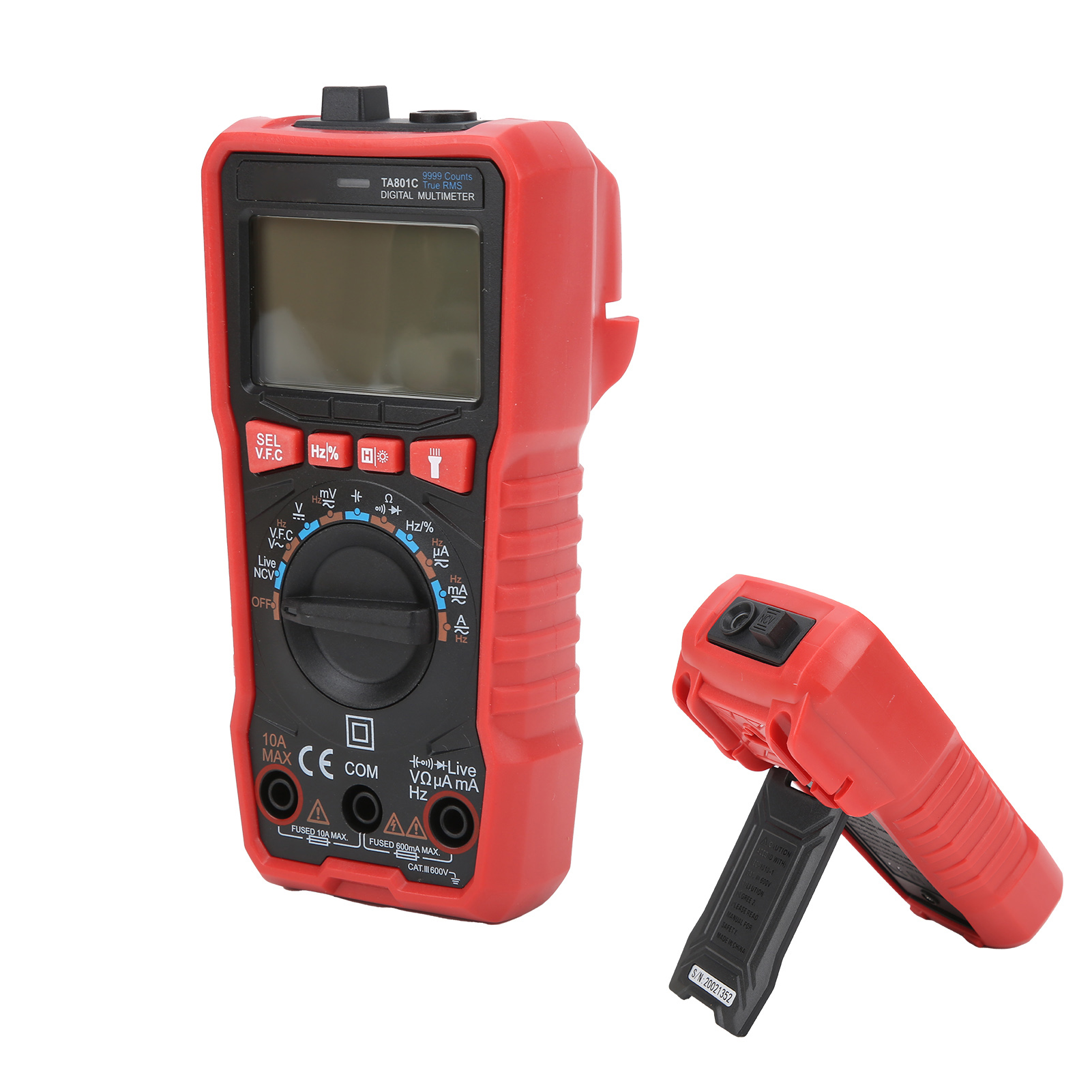 Ta801c Digitalmultimeter – Vollautomatisches Digitales Multifunktions-taschenamperemeter Für Den Heimgebrauch