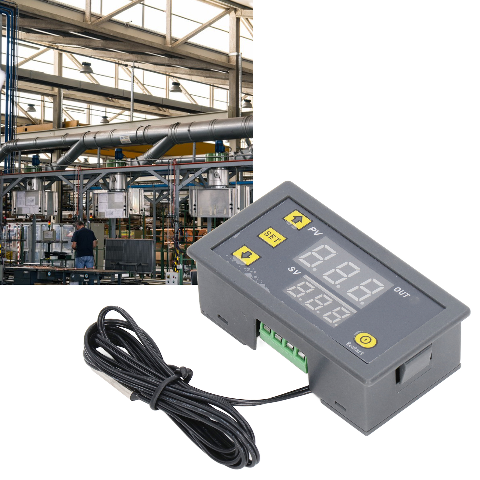 W3230 Digitaler Temperaturregler, Temperaturregelmodul, Temperaturschalter, Miniatur-temperaturregelplatine 110v-220v