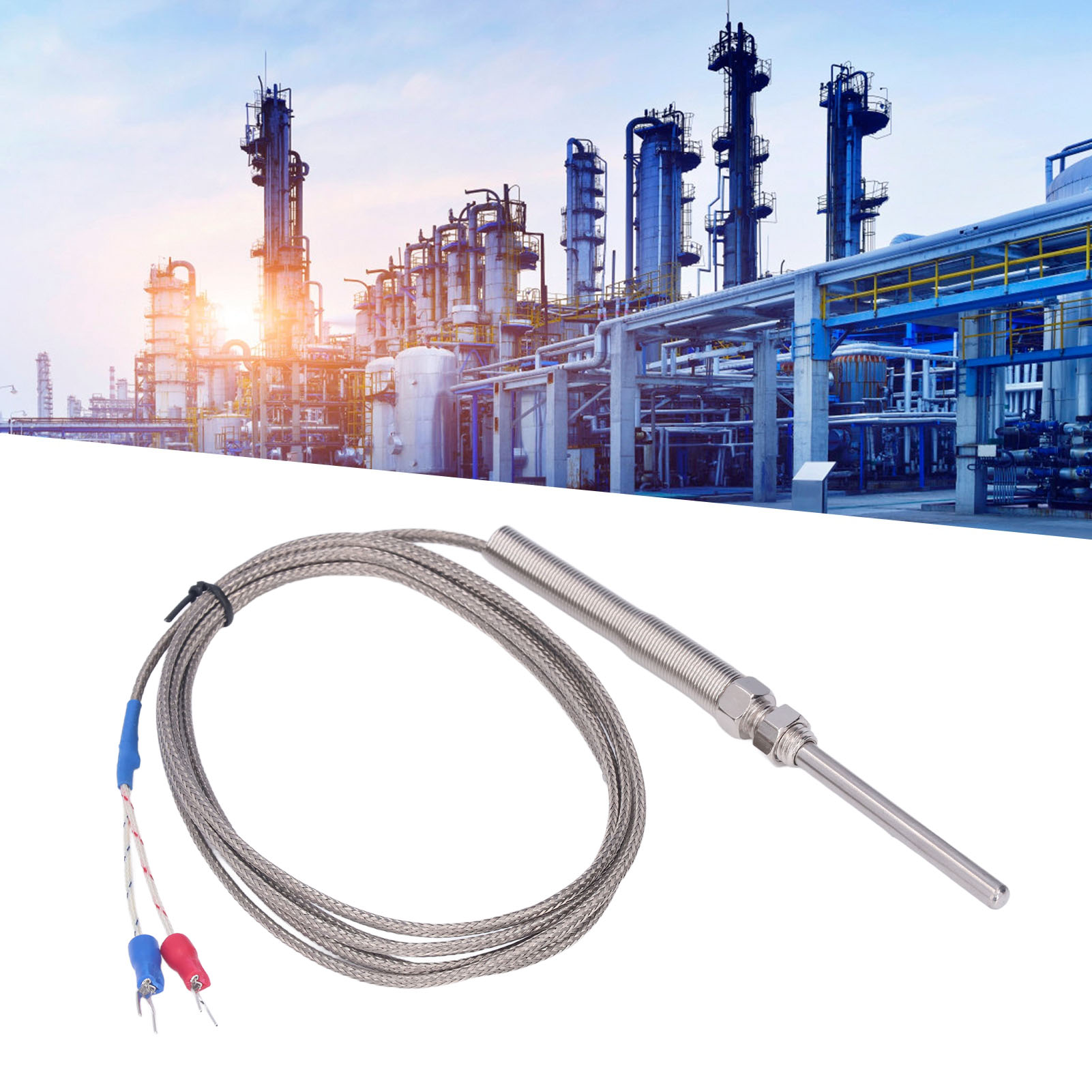Thermoelement Typ K Mit Berm®-sonde, 2 M 50 Mm