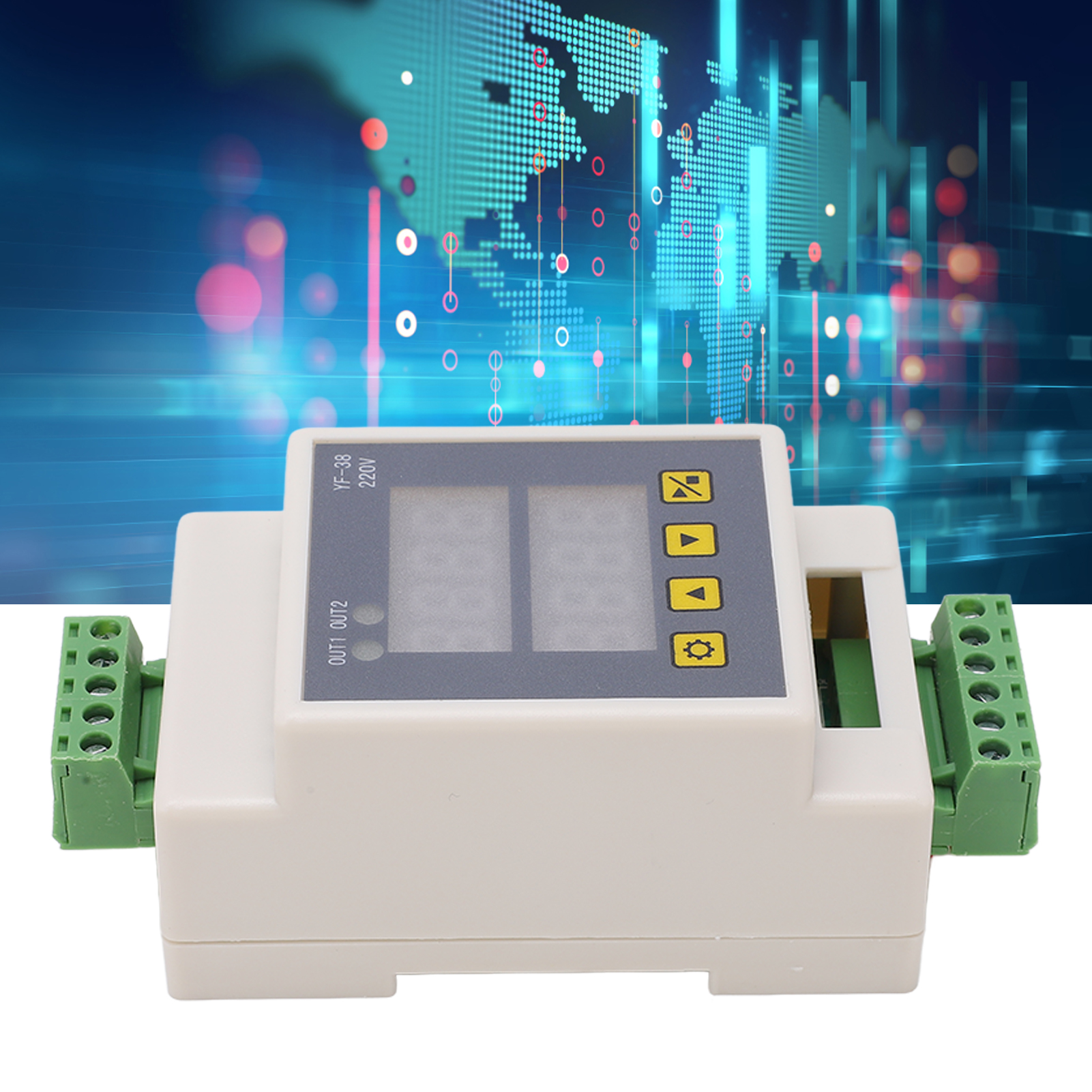 2/hochpräzises Zweikanal-220v-timing-modul