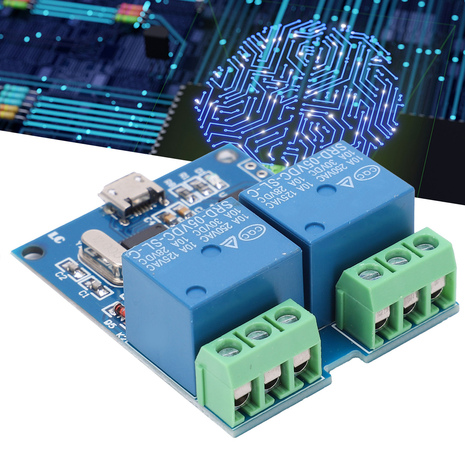 Elsail Lcus-2 Zweikanal-usb-relaismodul Mit Intelligentem Usb-steuerschalter