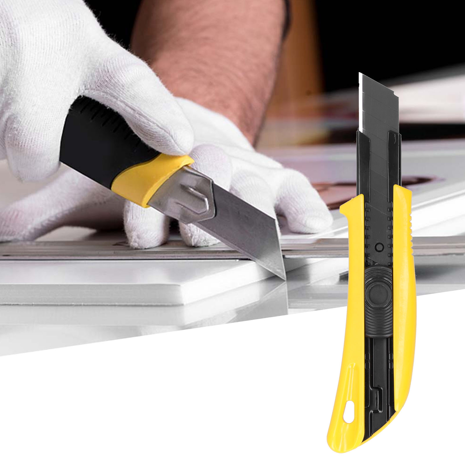 Großes Universalmesser 11109, Robustes 22-mm-papiermesser