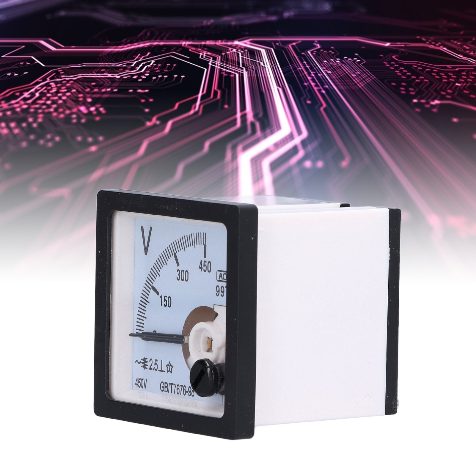 450-v-panel-voltmeter Mit Feineinstellknopf 99t1-v