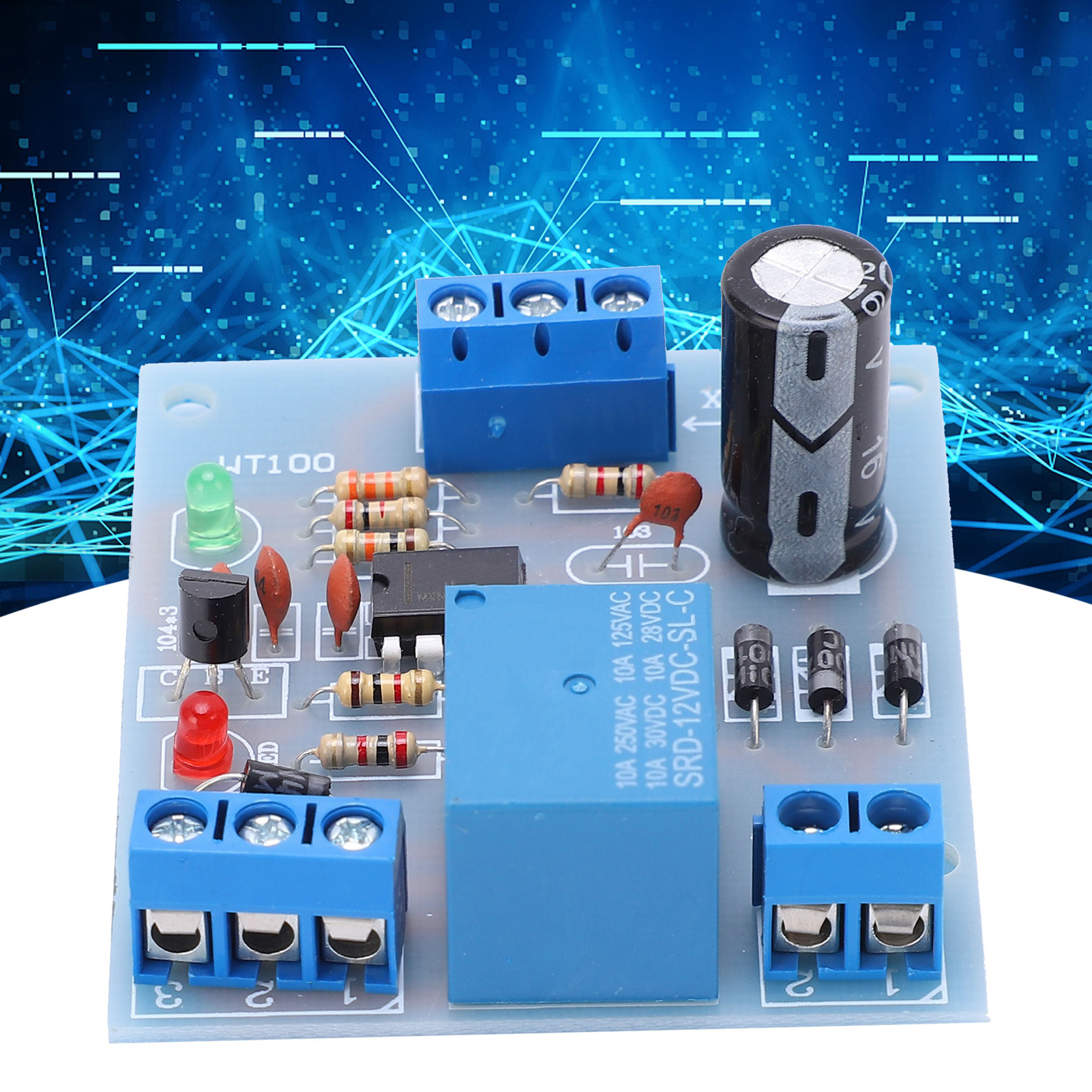 Flüssigkeitsstandregler, Automatischer Wasserpumpen-ablaufsensor, Wasserstandserkennung, Wasserpumpen-steuermodul (9v-12v)