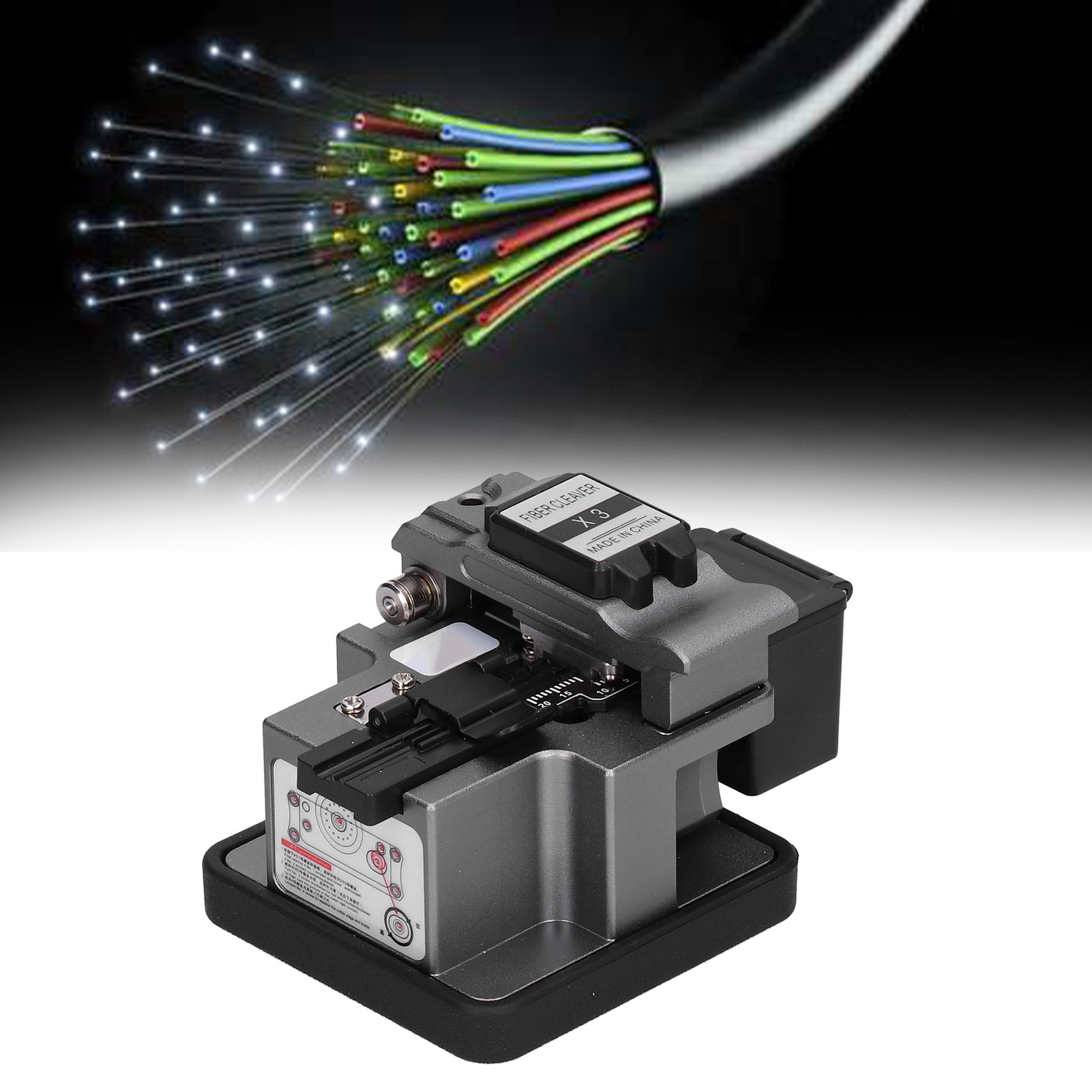 Hochpräzisions-glasfaserschneider X3: Ersetzt Importierte Glasfaserschneider Fusionsspleißgerät Mit Manueller Rückzugsfunktion