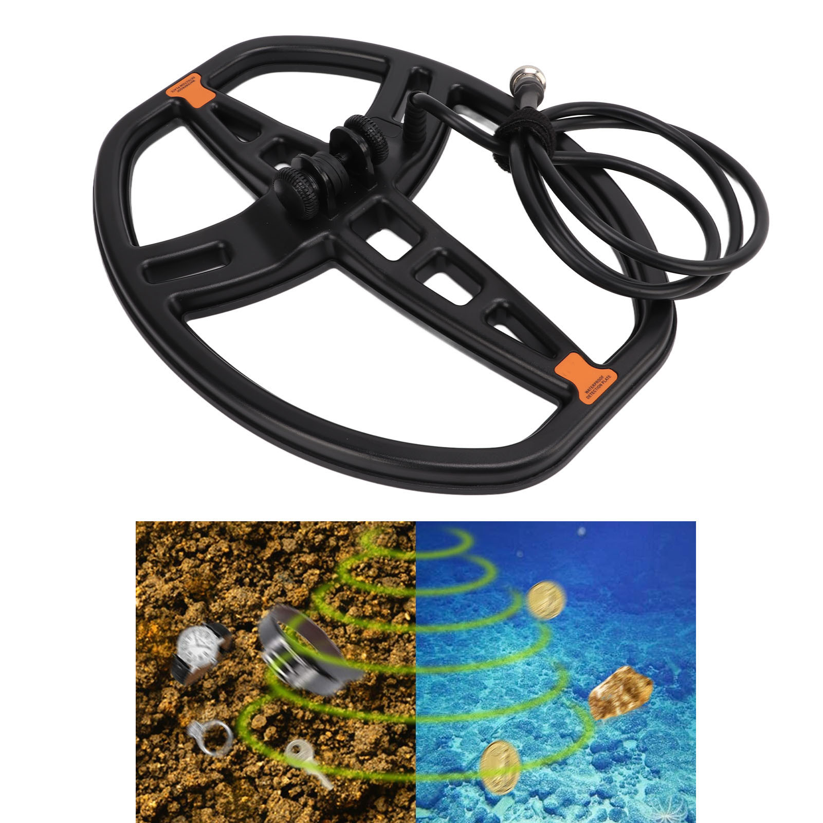Zubehör T850 Wasserdichter Untergrund-metalldetektor 8,7 Zoll X 11,2 Zoll