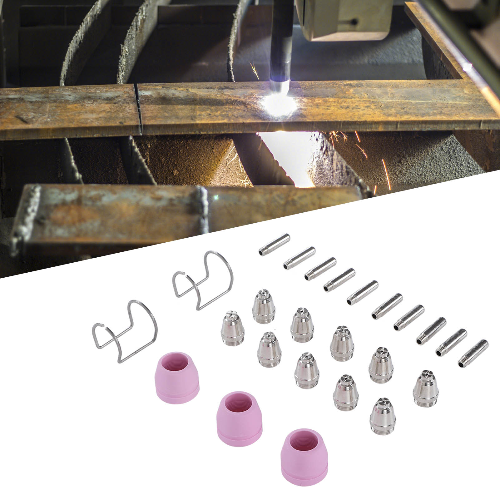 25-elektroden-set Für Luftplasma-schneidbrenner Für Ag60/sg51-plasma
