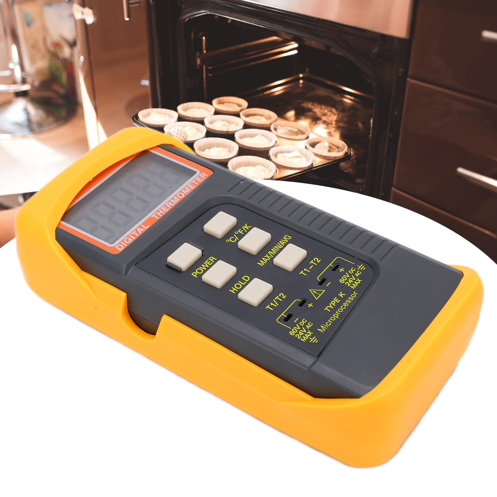 Dt-6802ii Thermoelement-thermometer, Zweikanal-thermometer, Kontaktthermometer