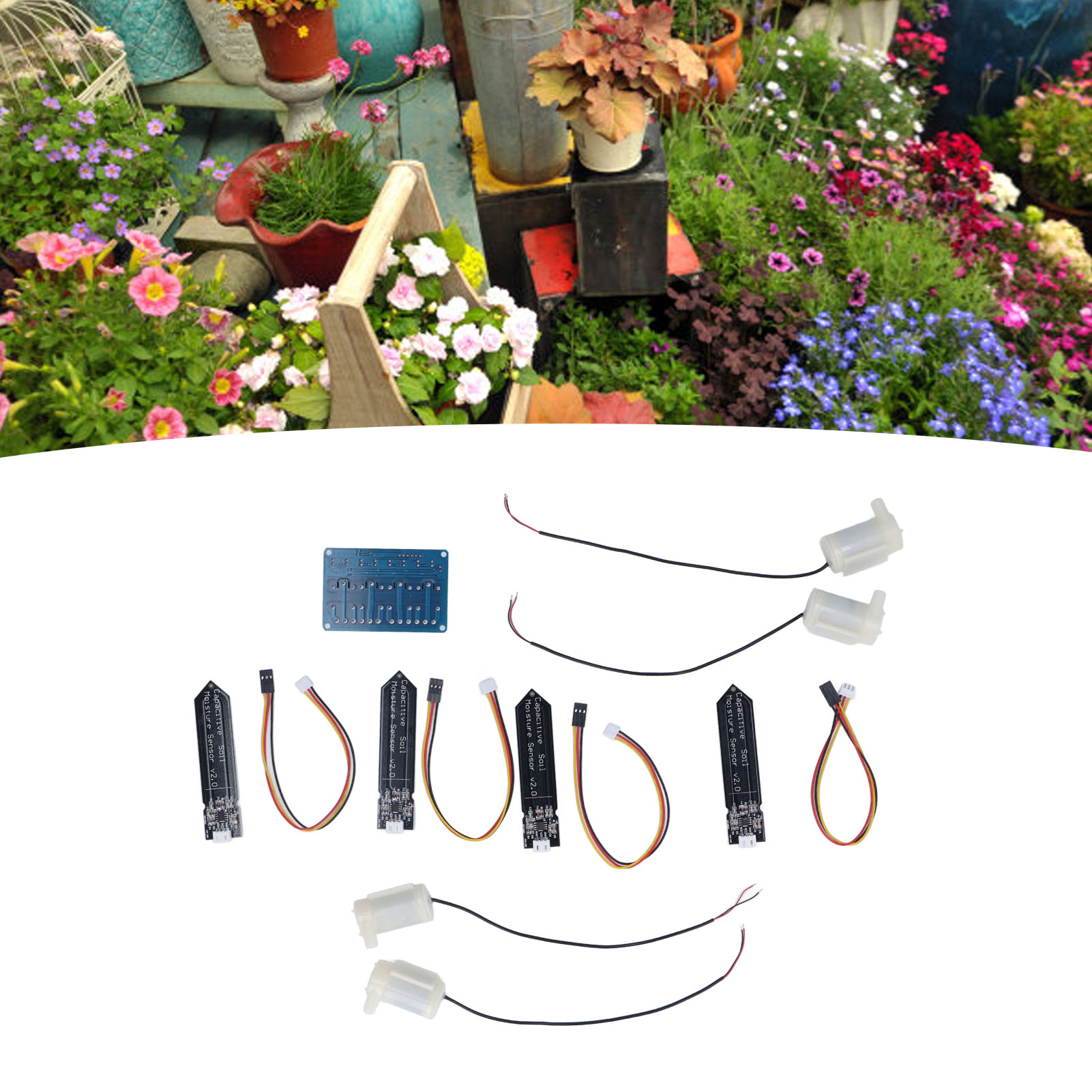 Automatisches 4-kanal-relais-bewässerungssystem Für Gärten Und Blumen
