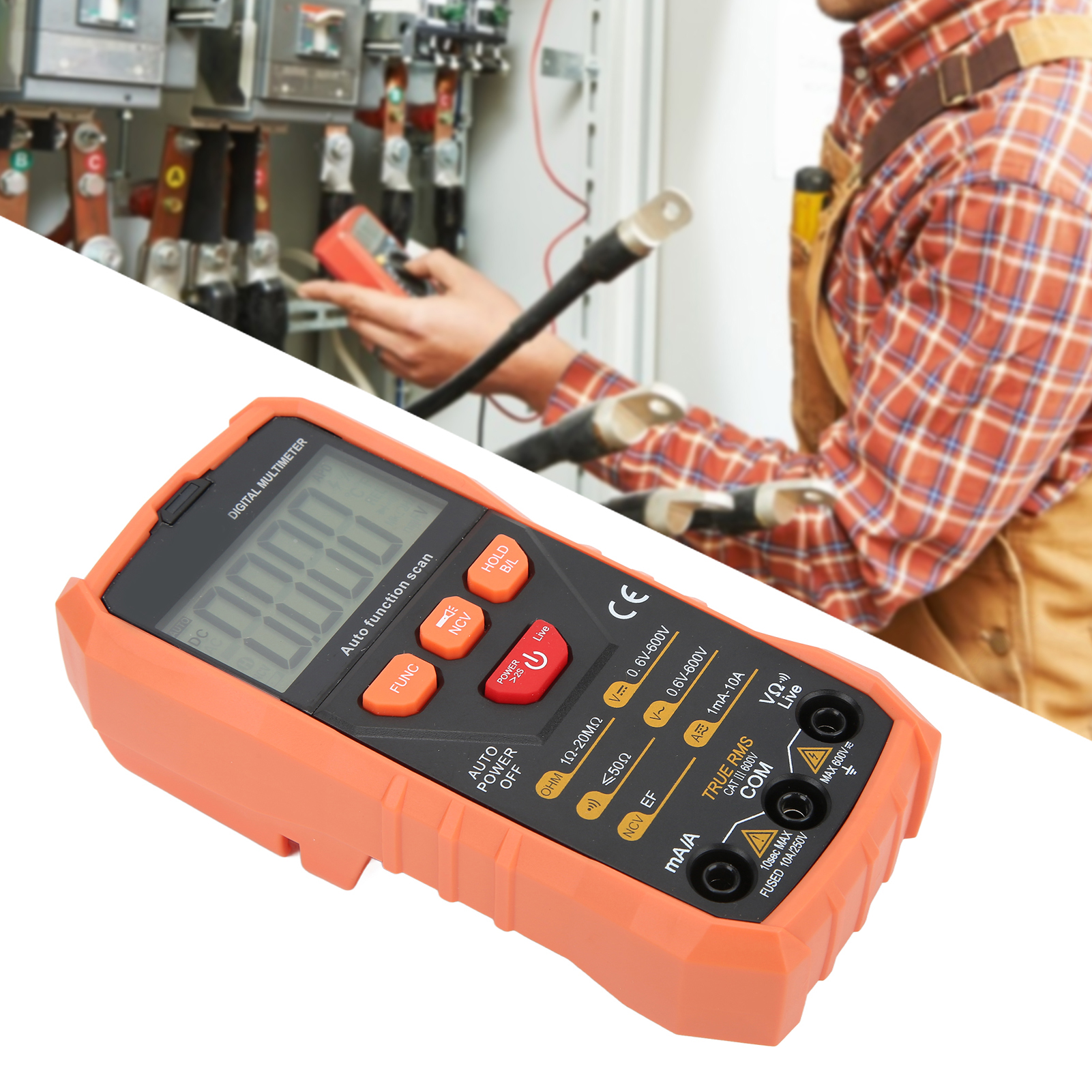 Ruoshui 85c Digitalmultimeter – Intelligentes Digitales Erkennungsmultimeter