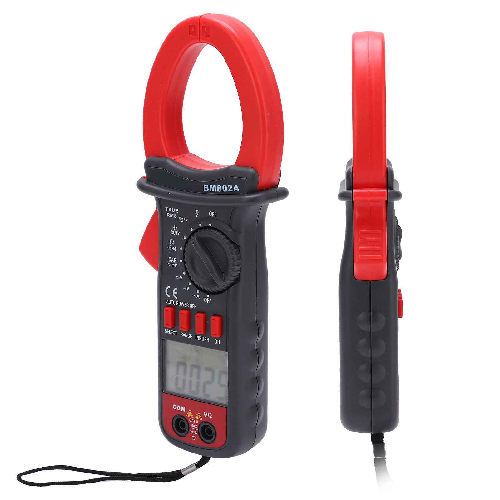 Zangenamperemeter, Multimeter, Hochpräzises Ac/dc-multifunktionsgerät Bm802a