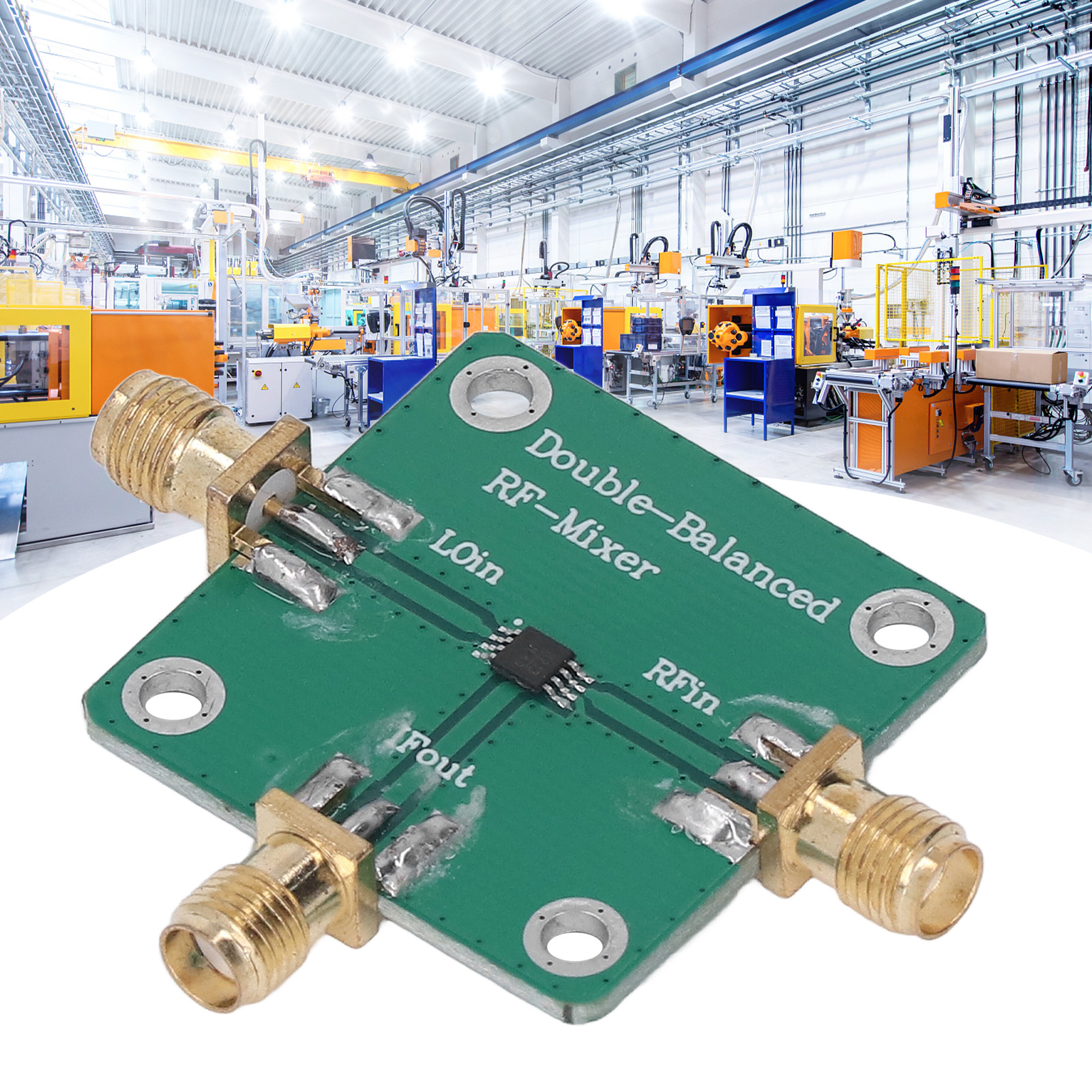 Doppelt Symmetrischer Mikrowellen-hf-mischer/konverter: Hfin &61 1,5–4,5 Ghz, Hfout &61 0–1,5 Ghz