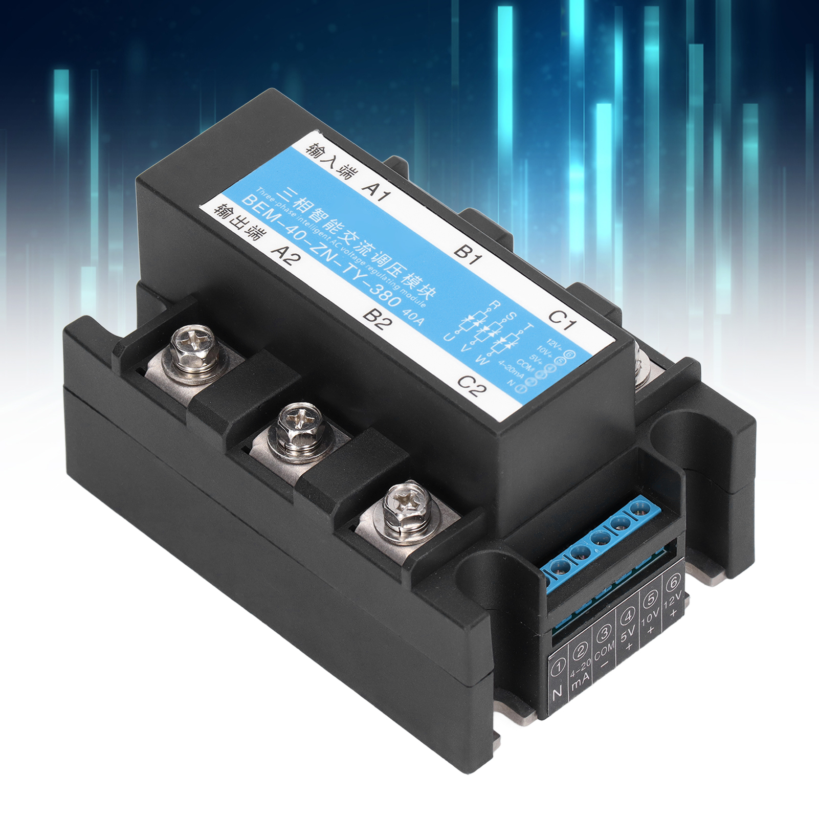 Berm®40a Vollisoliertes Intelligentes Dreiphasiges Wechselspannungsreglermodul