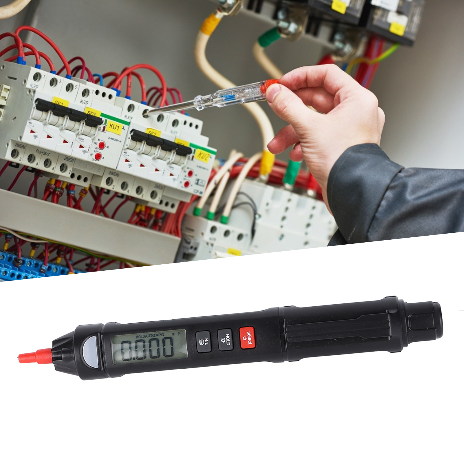 A3007 Intelligentes Digitales Stiftmultimeter, Multifunktionales Spannungsmessgerät Mit Lcd-bildschirm