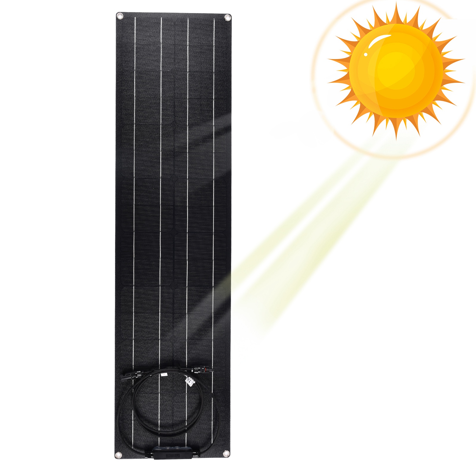 50w 18v Flexibles Monokristallines Solarpanel-set