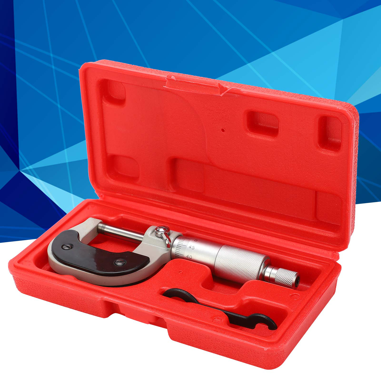 Außenmikrometer 0-25 Mm, Mikrometerschieber, Schraubenmikrometer, 0,01 Mm Messschieber.