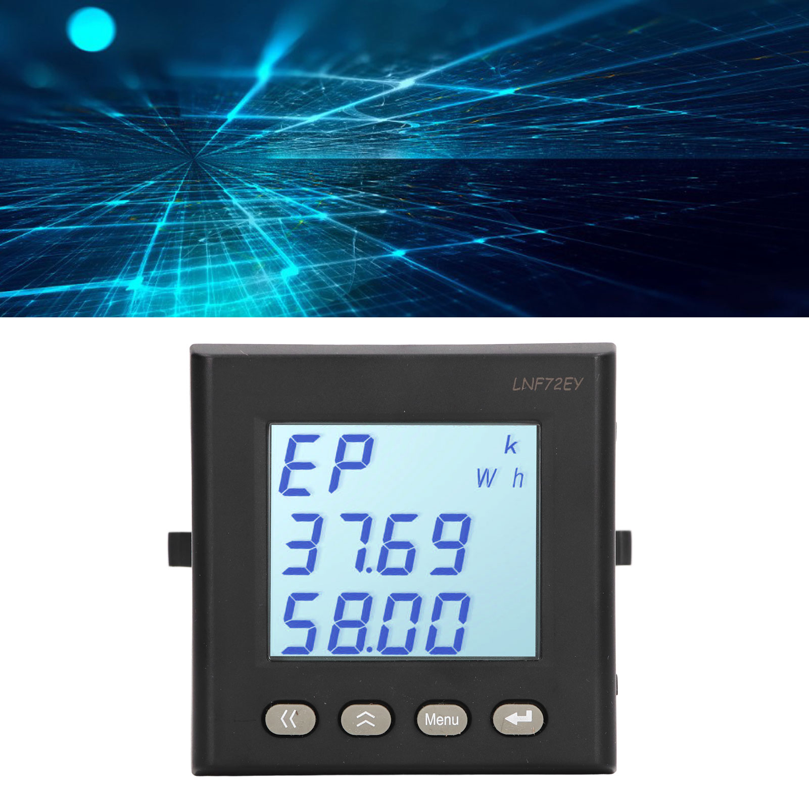 Lnf72ey Multifunktionales Intelligentes Dreiphasen-digitalmultimeter Mit Ac/dc 80-270v Strom-, Spannungs- Und Leistungsanzeige