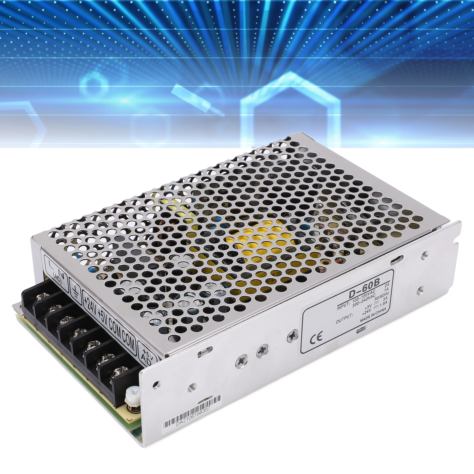 Berm/belme D-60b Schaltnetzteil, Dualer Dc-ausgang 220 V Auf 5 V/24 V, 60 W, 100 V 240 V