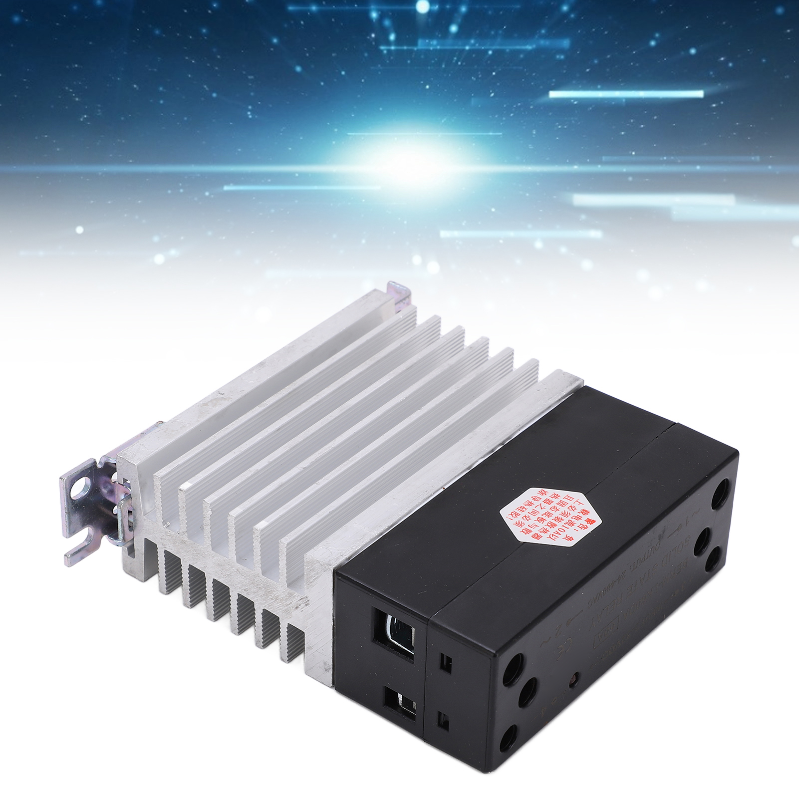 Berm Halbleiterrelais Mit Kühlkörper, Integriertes Schienenrelais, 24–480 V Ac/dc-gesteuertes Relaismodul Berm-lk60da
