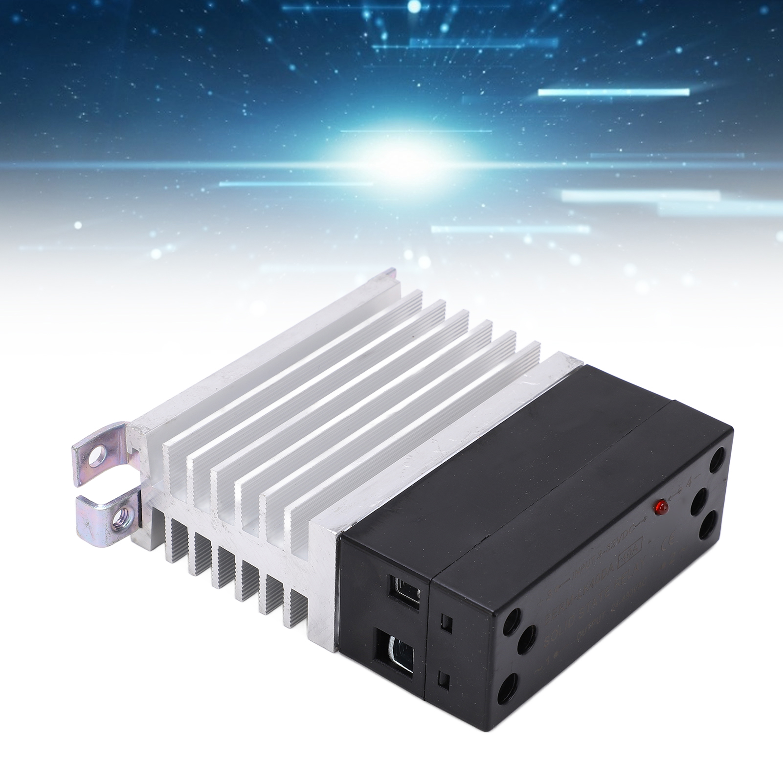 Berm Halbleiterrelais Mit Kühlkörper, Integriertes Schienenrelais, 24–480 V Ac/dc-gesteuertes Relaismodul Berm-lk40da