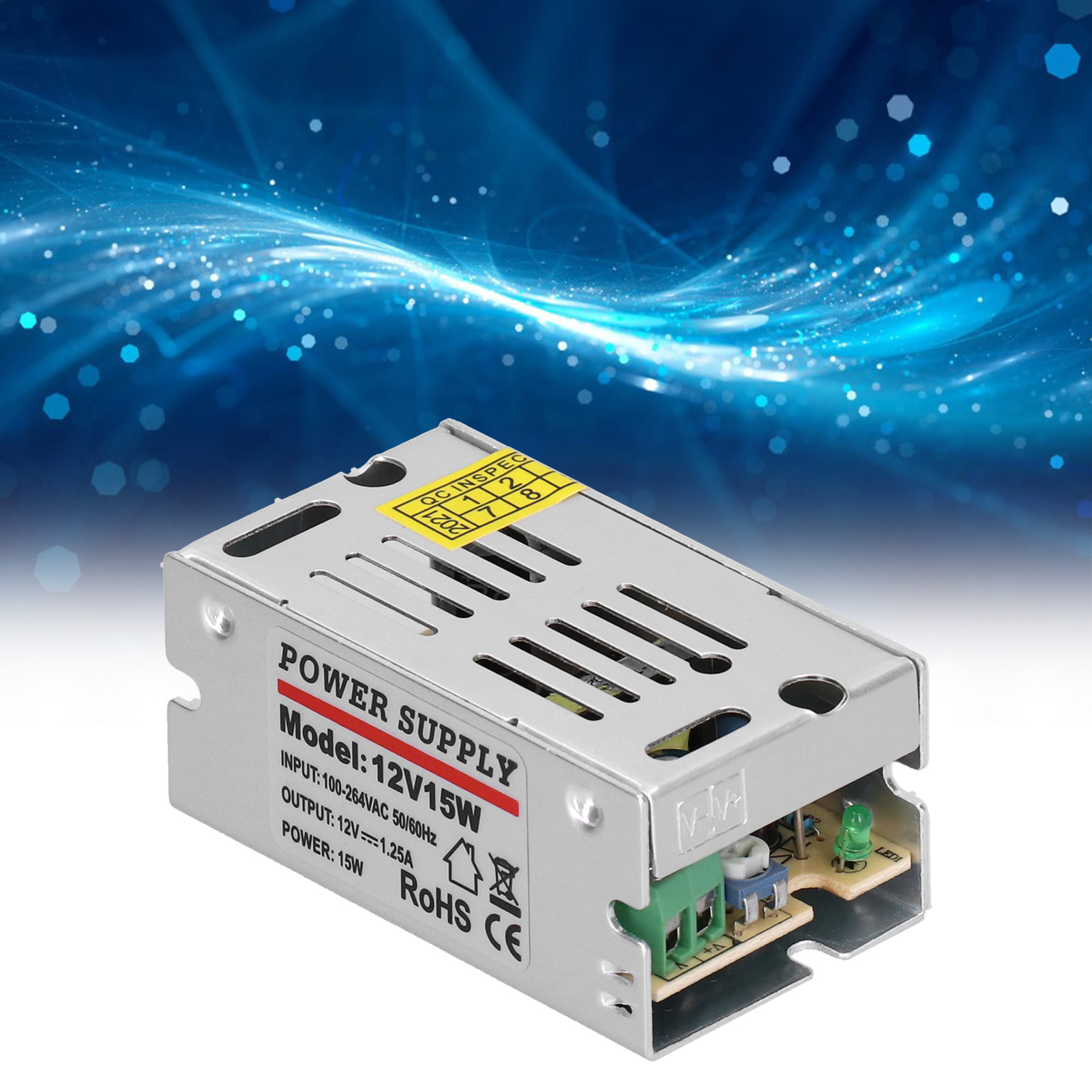 Yy-15-12 12v 1,25a 15w Netzteil Mit Dc-transformator Für Led-streifen Zur Sicherheitsüberwachung