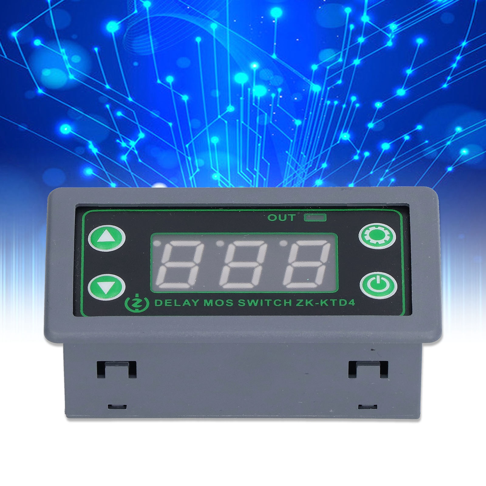 Zyklisches Zeitsteuerungsmodul Mit Mos-schalter-ansteuerung Für 5-v-, 12-v- Und 24-v-magnetventile Mit Instrumentengehäuse