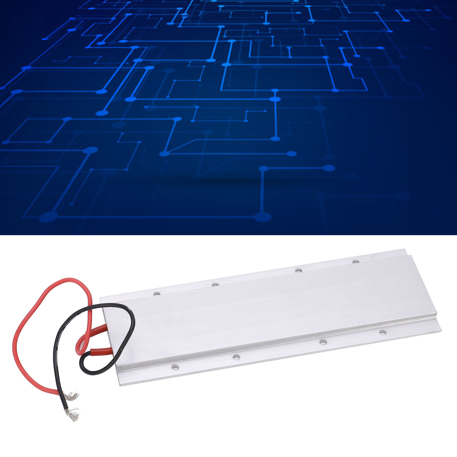 Isolierte Ptc-heizplatte, Aluminiumgehäuse, 170626 Mm, Ac220v, 230 Grad Celsius.
