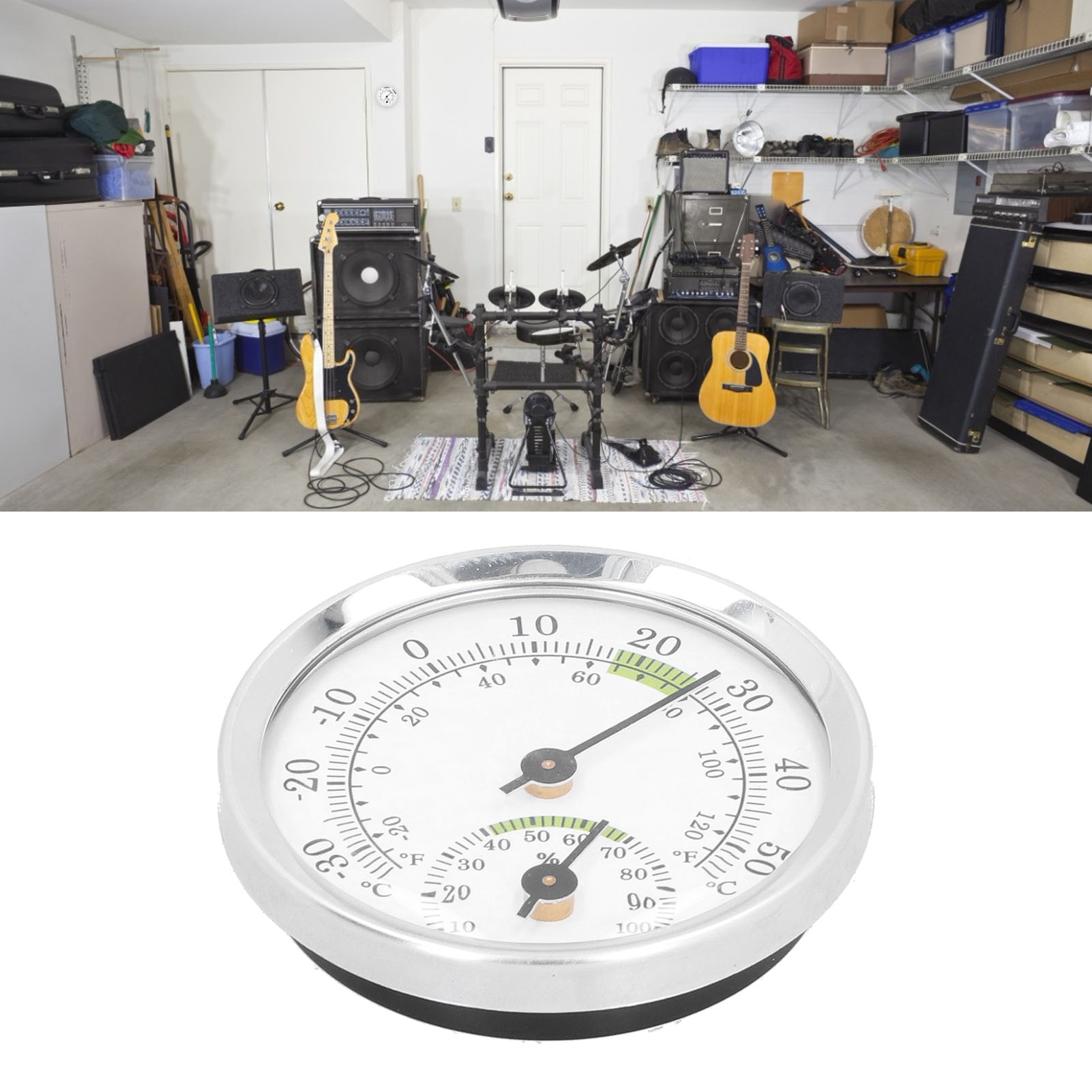 Mini-thermometer Und Hygrometer, Nadeltyp, Hochpräzises Hygrometer Für Den Innenbereich, Batterielos.