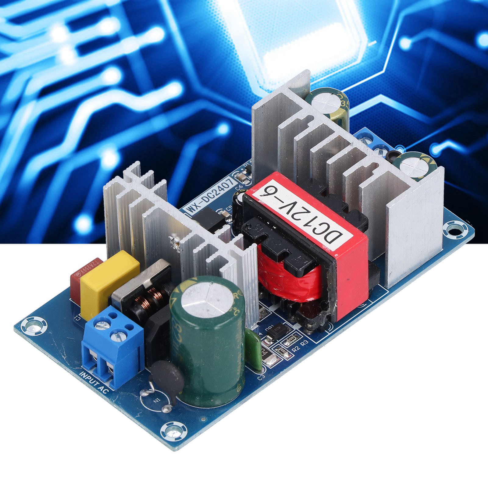 Schaltnetzteilplatine Ac110-245v 70w, Ac/dc-isoliertes Netzteilmodul, Unbestückte Platine